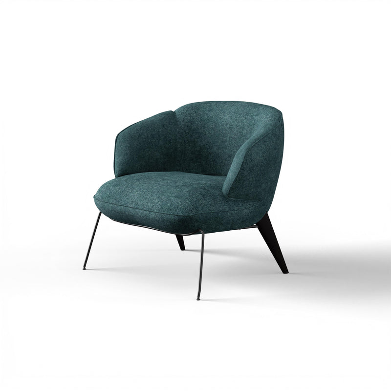 Buy Muebles Casa MB1002_C Dark Blue Slipper Chair Online in India at Best  Prices